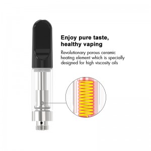 A13 Ceramic Coil Vape Atomizers Cartridges 510 Thread Ceramics Glass Tank