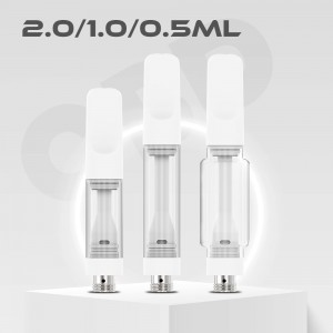 A15 Empty 0.5ml 1ml 2ml Full Ceramic 510 Thread Cartridge