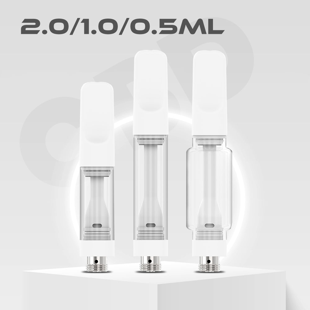 A15 Empty 0.5ml 1ml 2ml Full Ceramic 510 Thread Cartridge