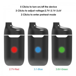 C16 2ml 3ml Delta 8 disposable square CBD device
