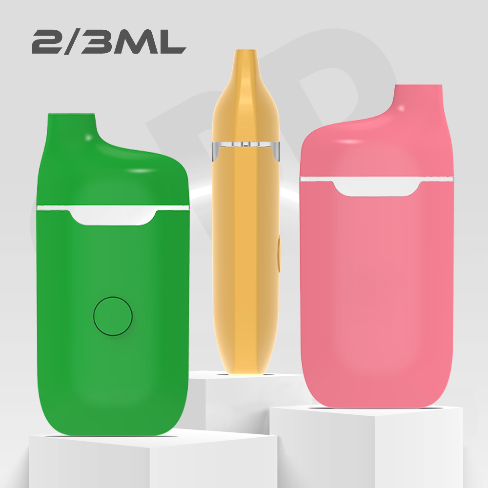C16 2ml 3ml Delta 8 disposable square CBD device