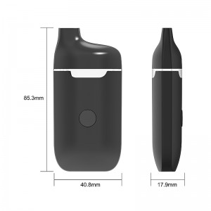 C16 2ml 3ml Delta 8 disposable square CBD device