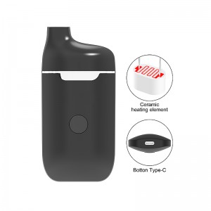 C16 2ml 3ml Delta 8 disposable square CBD device