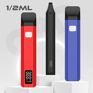 C19 Step Control Preheat Cannabis Postless Vape with Precision Power Display 1.0mL/2.0mL