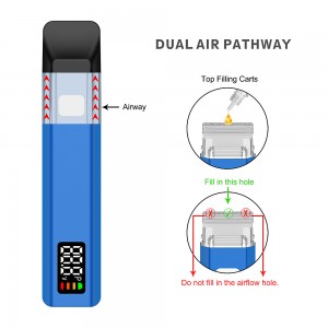 C19 Step Control Preheat Cannabis Postless Vape with Precision Power Display 1.0mL/2.0mL